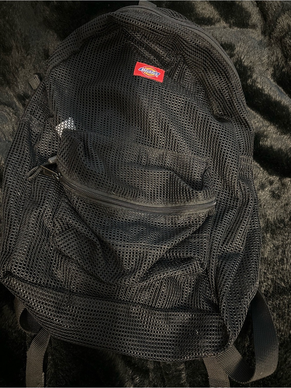 Dickies Mesh Backpack BLACK (ONE SIZE - GRADE SCHOOL)